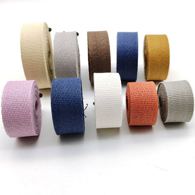 GRS Herribone giấy dệt Ribbon Roll Mô hình đơn giản Màu sắc đa dạng