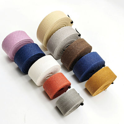 GRS Herribone giấy dệt Ribbon Roll Mô hình đơn giản Màu sắc đa dạng