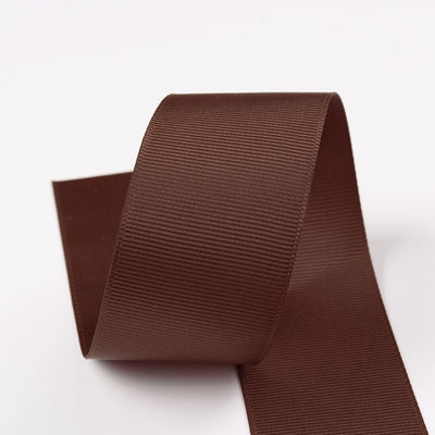 3mm-100mm Solid Assorted Color Polyester Grosgrain Ribbon cho gói quà tặng và thủ công DIY