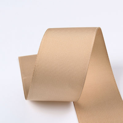 3mm-100mm Solid Assorted Color Polyester Grosgrain Ribbon cho gói quà tặng và thủ công DIY
