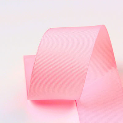 3mm-100mm Solid Assorted Color Polyester Grosgrain Ribbon cho gói quà tặng và thủ công DIY