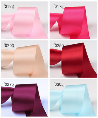 25mm Double Face Polyester Satin Ribbon cho phụ kiện may mặc