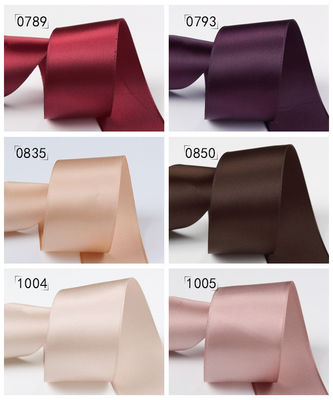 25mm Double Face Polyester Satin Ribbon cho phụ kiện may mặc