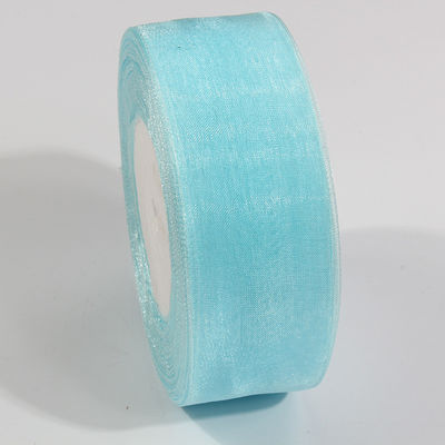 2.5cm Polyester Organza Ribbon cho DIY cung hoặc trang trí đám cưới hoặc bọc bánh