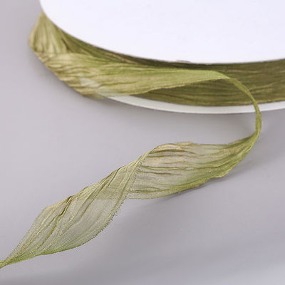 Bao bì quà 25mm Organza Ribbon Hàn Quốc 2,5cm Sheer Wired Ribbon