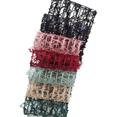 25mm ủ38mm băng polyester rỗng để bọc quà tặng và đóng gói hoa