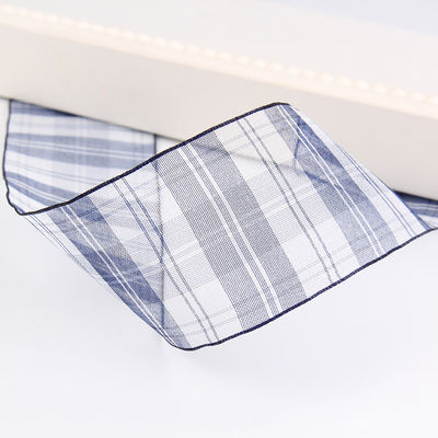 6mm-38mm Plaid Polyester Organza Ribbon cho gói quà hoa sôcôla