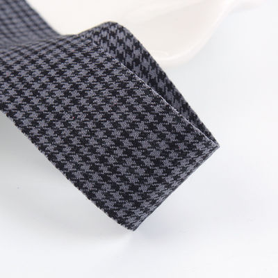 Dây nhựa polyester Red Houndstooth Ribbon 10mm-40mm Satin Poly Ribbon
