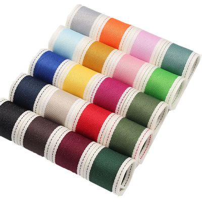 Dải băng polyester 6mm-40mm Poly Ribbon Rolls Xanh Đỏ