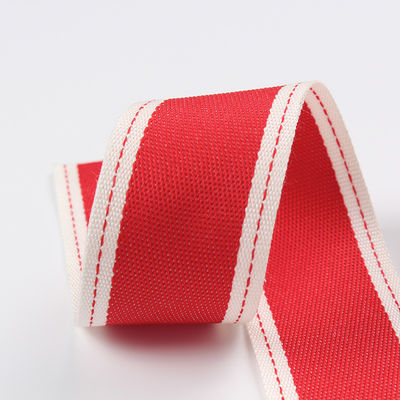 Dải băng polyester 6mm-40mm Poly Ribbon Rolls Xanh Đỏ