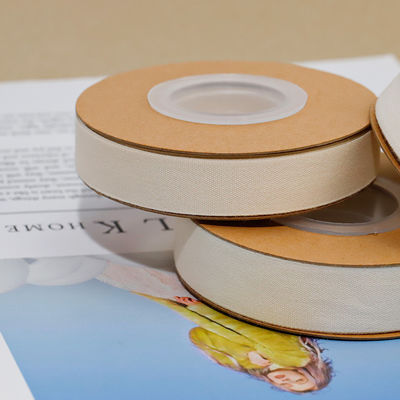 10mm-32mm Natural White Cotton Ribbon 100% Cotton Woven Ribbon