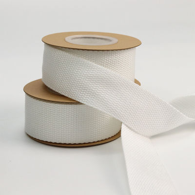 Vải dẻo bông màu trắng polyester ISO14001 Miếng băng bông cá nhân