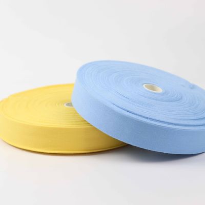 25mm Solid Yellow Twill Tape 100% Cotton Twill Tape By The Yard