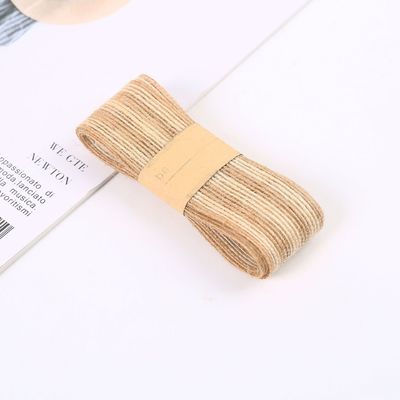 Dải sợi dây chuyền màu sắc 100% jute để trang trí