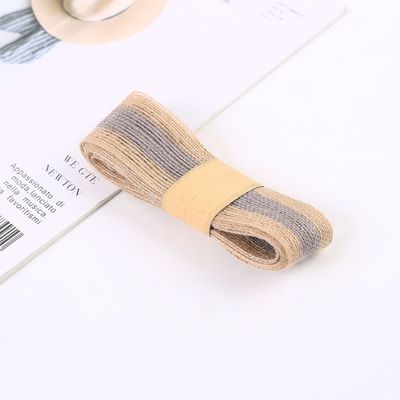 Dải sợi dây chuyền màu sắc 100% jute để trang trí