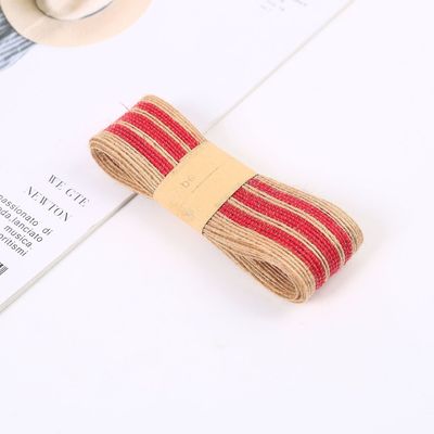 Dải sợi dây chuyền màu sắc 100% jute để trang trí