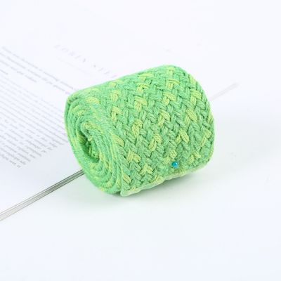 Dải băng jute đan xen màu xanh lá cây jute cho cây Giáng sinh