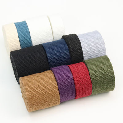 Thiết kế đơn giản Black Cotton Ribbon ODM 100 Cotton Grosgrain Ribbon