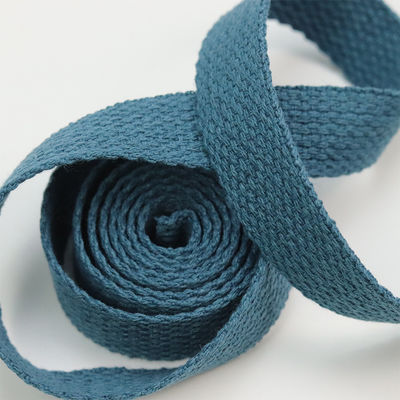 Thiết kế đơn giản Black Cotton Ribbon ODM 100 Cotton Grosgrain Ribbon