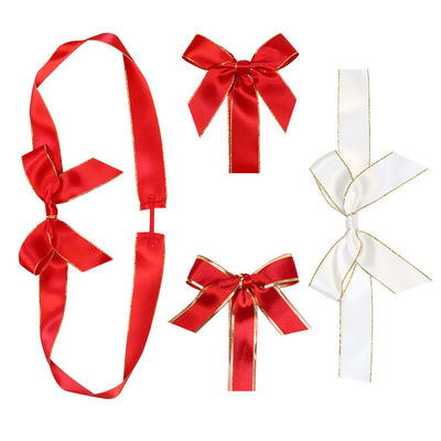Đỏ Pre Tie Elastic cung cho hộp Oem trang trí băng cung