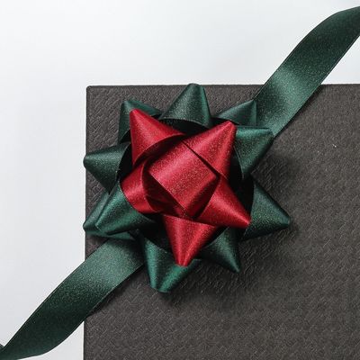 Polyester Satin Ribbon Bow ISO9001 Satin Ribbon cho gói quà tặng