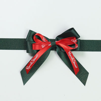 Polyester Satin Ribbon Bow ISO9001 Satin Ribbon cho gói quà tặng