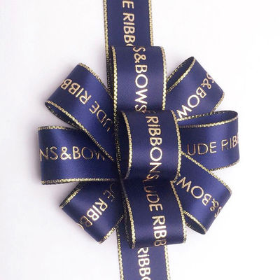 Hoa băng satin polyester tùy chỉnh cho trang trí bữa tiệc