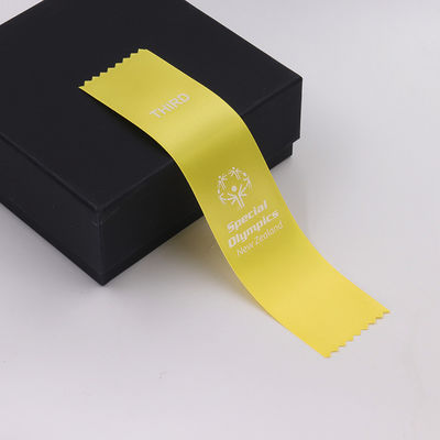 Blue Green Medal Award Ribbon Polyester Satin Custom Medal Ribbons (Băng dây huy chương màu xanh lá cây)