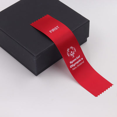 Blue Green Medal Award Ribbon Polyester Satin Custom Medal Ribbons (Băng dây huy chương màu xanh lá cây)
