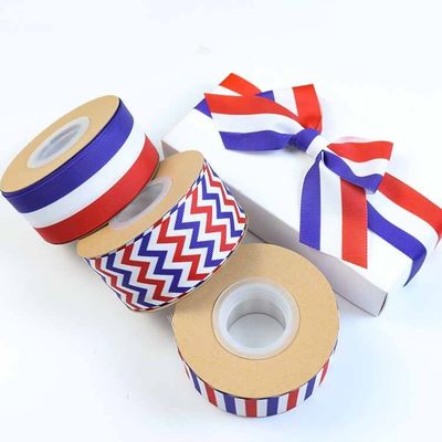 Mực in Polyester Grosgrain Ribbon By The Yard Logo tùy chỉnh