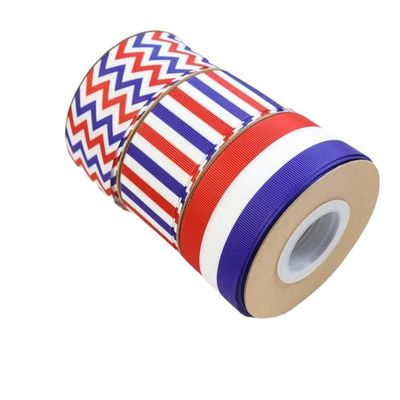Mực in Polyester Grosgrain Ribbon By The Yard Logo tùy chỉnh