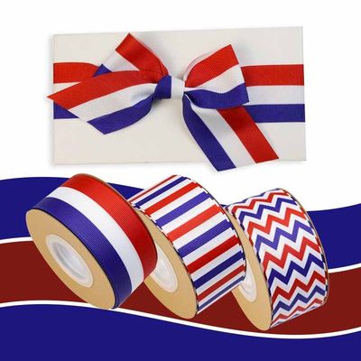 Mực in Polyester Grosgrain Ribbon By The Yard Logo tùy chỉnh