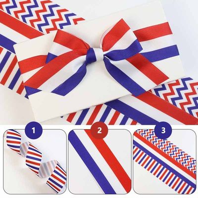 Mực in Polyester Grosgrain Ribbon By The Yard Logo tùy chỉnh
