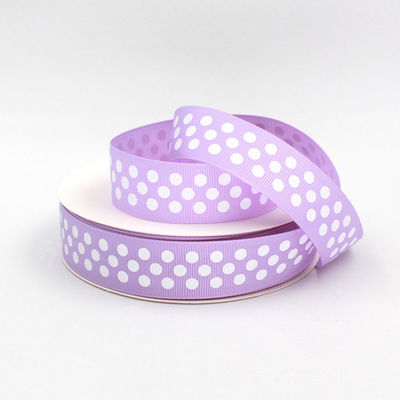 Dấu ấn tùy chỉnh Ribbon Grosgrain Xanh ODM Cam Ribbon Grosgrain