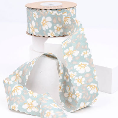 Dải băng hoa Grosgrain cá nhân Dải băng cạnh dệt cho đóng gói quà tặng