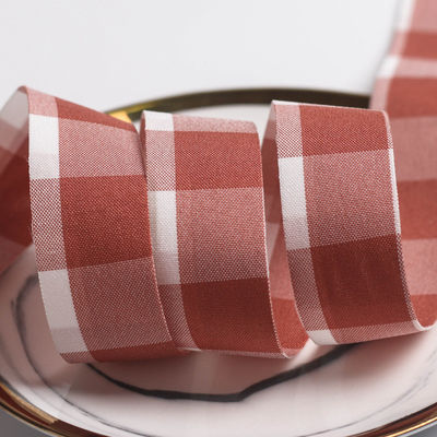 Đen và trắng hình vuông dây 7mm-40mm Polyester Ribbon Roll