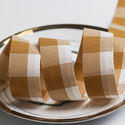 Đen và trắng hình vuông dây 7mm-40mm Polyester Ribbon Roll