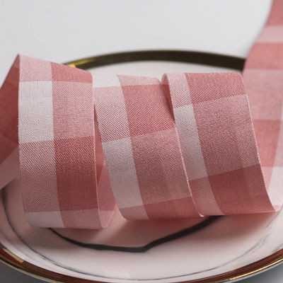 Đen và trắng hình vuông dây 7mm-40mm Polyester Ribbon Roll