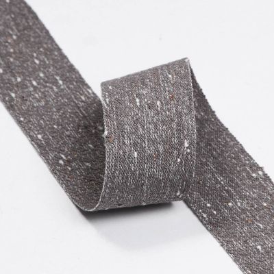 Double Face Cotton Linen Ribbon 6mm-40mm Custom Ribbon Rolls OEM