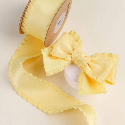Dải băng satin polyester 25mm-38mm hai mặt satin