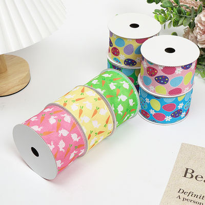 Trứng và Thỏ Lễ Phục sinh dây băng 50mm 5cm Thỏ Phục sinh băng
