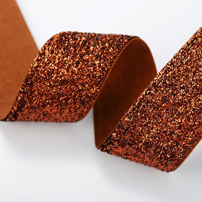 10mm-75mm Shinny Red Velvet Ribbon By The Yard Dyeed Technics