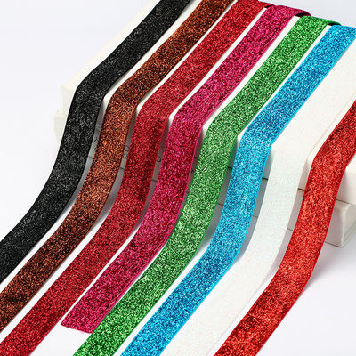 10mm-75mm Shinny Red Velvet Ribbon By The Yard Dyeed Technics