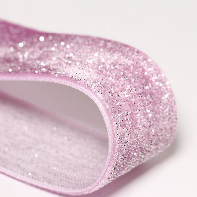 Shinny Glitter Silver Gold Velvet Ribbon 10mm-38mm Luxury Velvet Ribbon