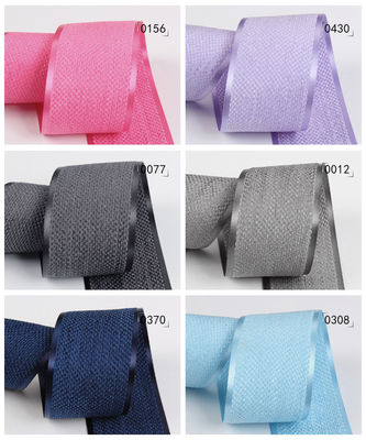 Hàn Quốc Polyester Cotton Velvet Ribbon 10mm-40mm Green Velvet Wired Ribbon