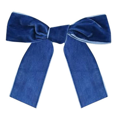 2.5cm Velvet Ribbon Bow Wedding Party Dark Green Velvet Ribbon