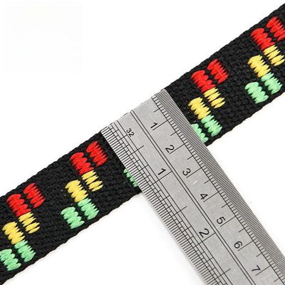 500lbs 25mm Polypropylene Webbing cho cổ áo chó Black Webbing