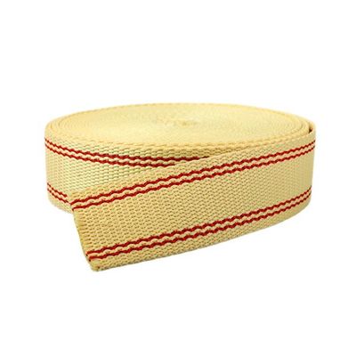 Yellow Fire Retardant Webbing 2.5cm Kevlar Webbing By The Yard (Màn tròn màu vàng chống cháy)