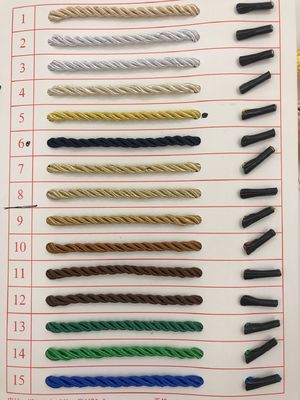 3 sợi dây nylon đan gấp đôi 1cm dây poly đan gấp đôi