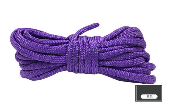 Sợi dây nylon màu cam ISO9001 dây polyester đan gấp đôi